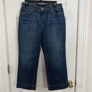 Calvin Klein Jeans Deep Indigo Cropped Women's Jeans